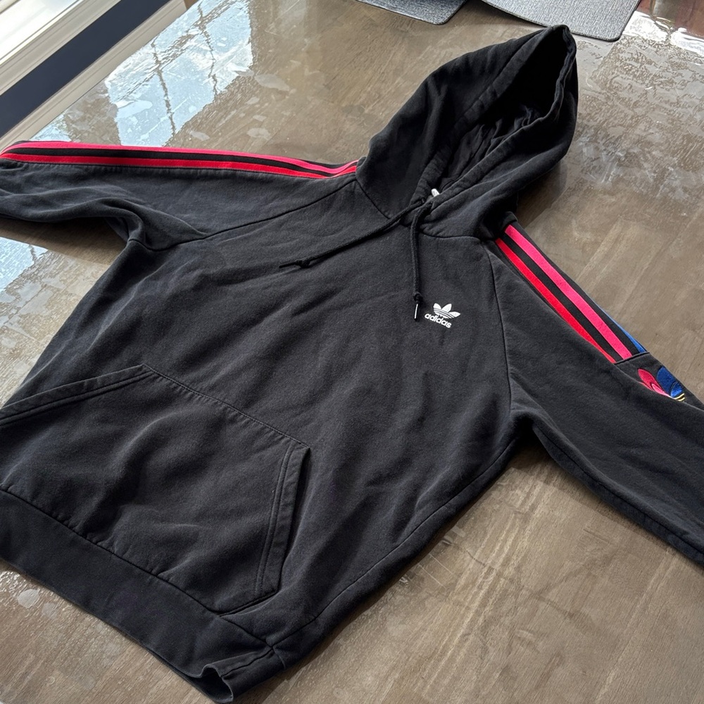 Adidas Men's 3 Stripe Hoodie